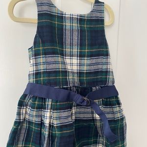 Ralph Lauren girls plaid dress
